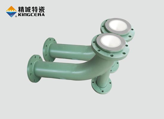 耐磨陶瓷三通-陶瓷复合三通-出产厂家