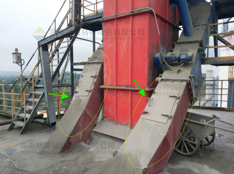 头号玩家官网特瓷牌耐磨陶瓷内衬下料溜槽