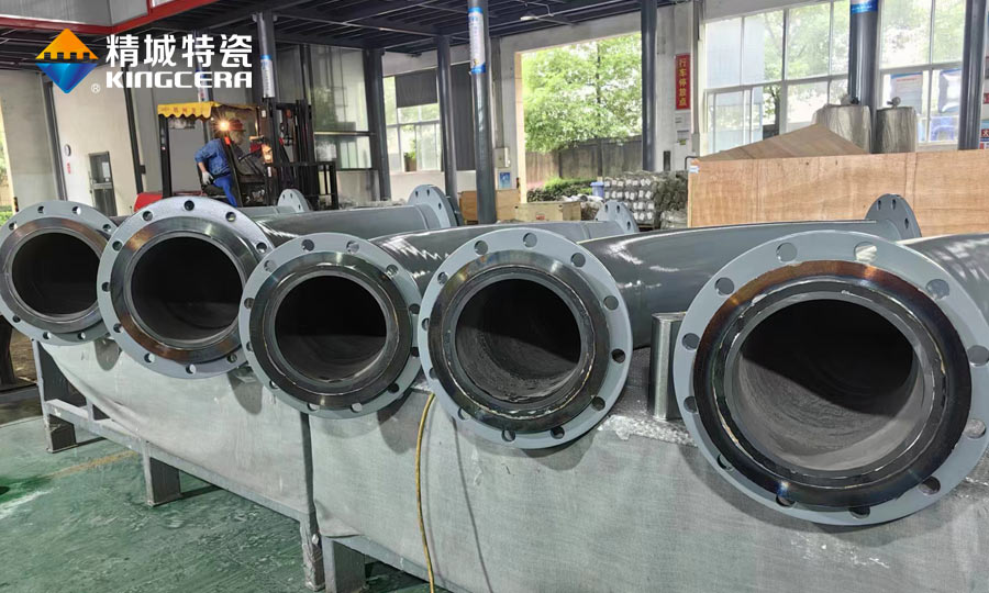 碳化硅内衬陶瓷管路