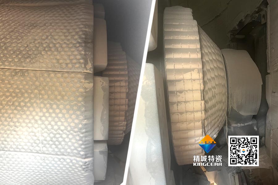 水泥厂磨辊轴ZTA陶瓷；ふ质倜⒏橹4年以上