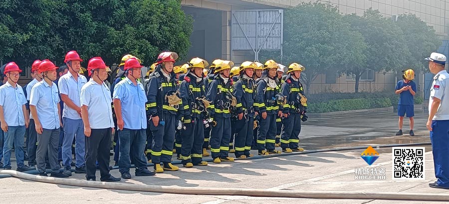 头号玩家官网积极共同消防结合演练，共筑安全出产防线