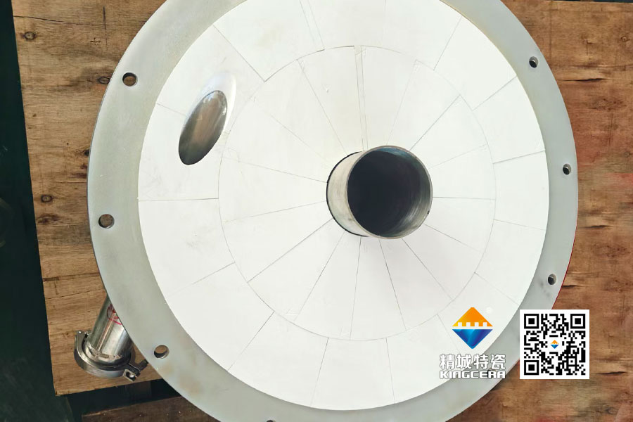 牙膏气流磨专用ZTA陶瓷内衬