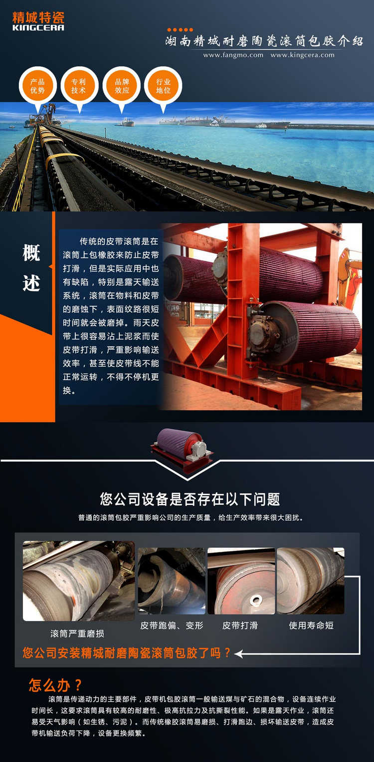 头号玩家官网特瓷陶瓷滚筒包胶与工艺流程